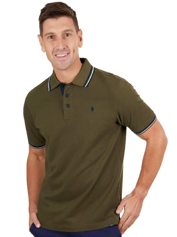 Men's Shirts with Hidden PocketsThomas Cook Logan Tailored Polo