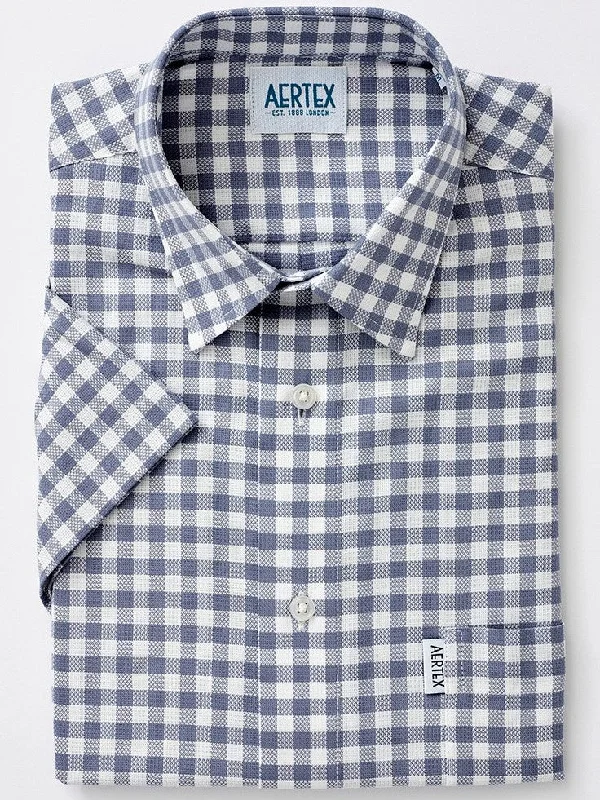 Men's Shirts with Raw-Edge HemlinesAertex FYS166 Taunton Polo