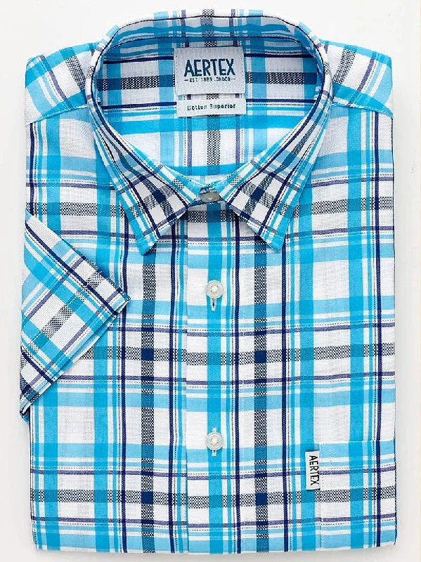 Men's Shirts with Roll-Up SleevesAertex FYO192 CS Taunton Polo