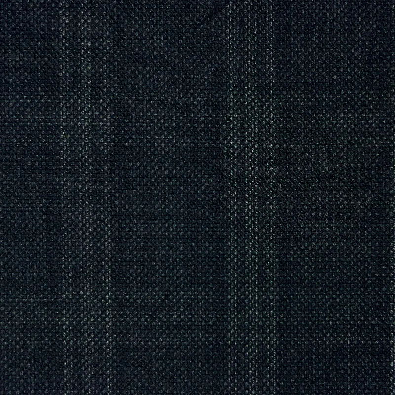 Charcoal Grey w/ White Windowpane