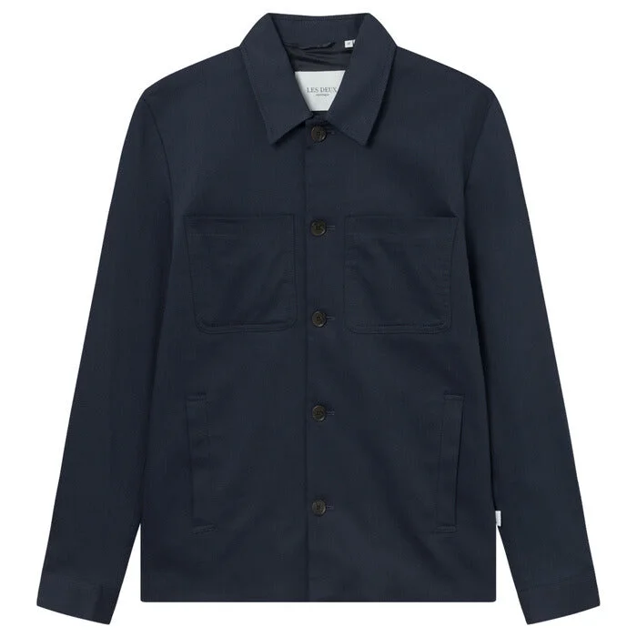 Dark Navy Marseille Cotton Jacket