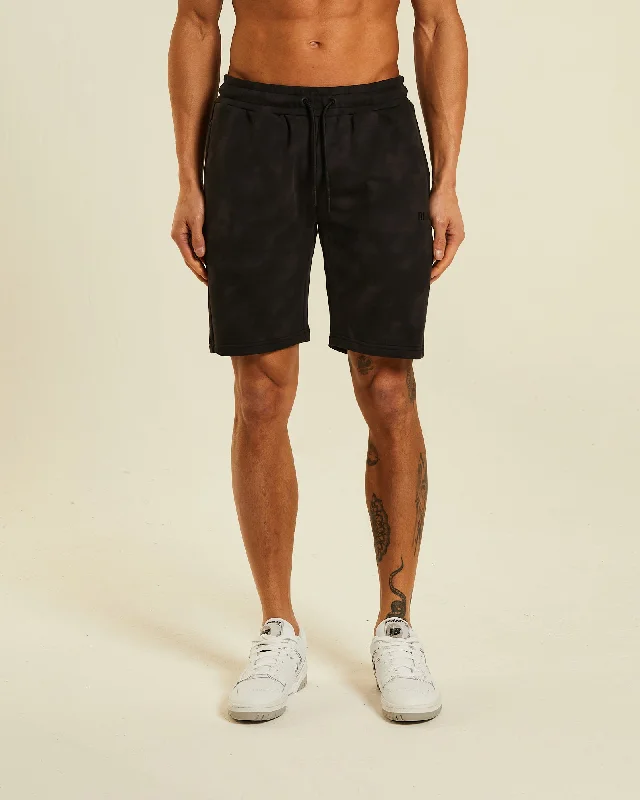 Men's Jeans with a Distressed LookJubel Short Bleached Black