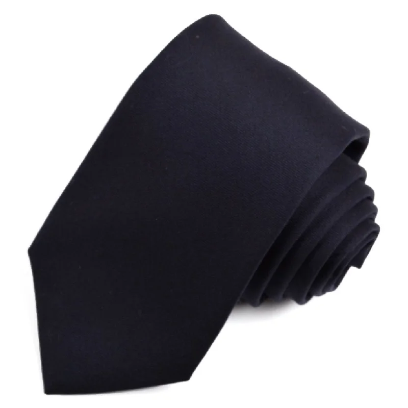 Navy Wool Tie