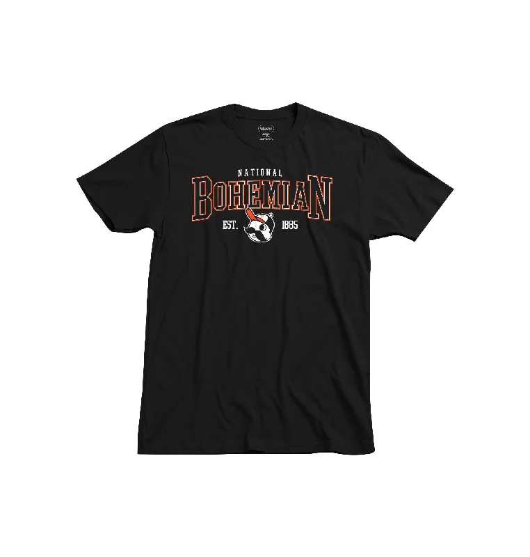 Men's Shirts with Embellished SleevesBASEBALL LOCK UP TEE