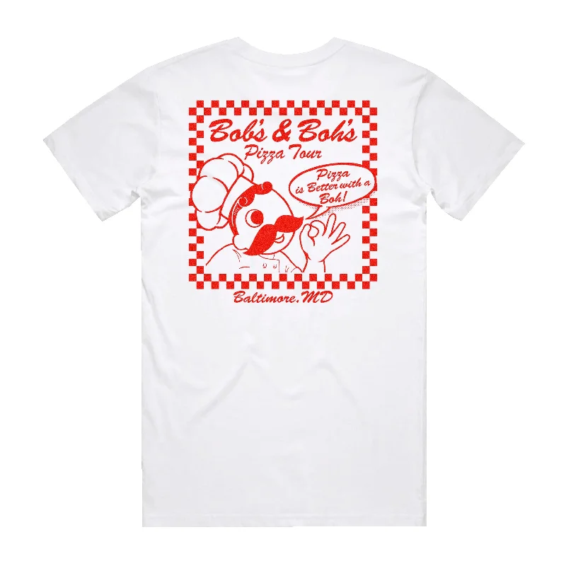 Breathable Men's Mesh TopsBOB'S & BOH'S PIZZA TOUR TEE