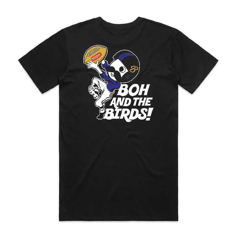 Men's Shirts with TiesBOH AND THE BIRDS TEE - BLACK