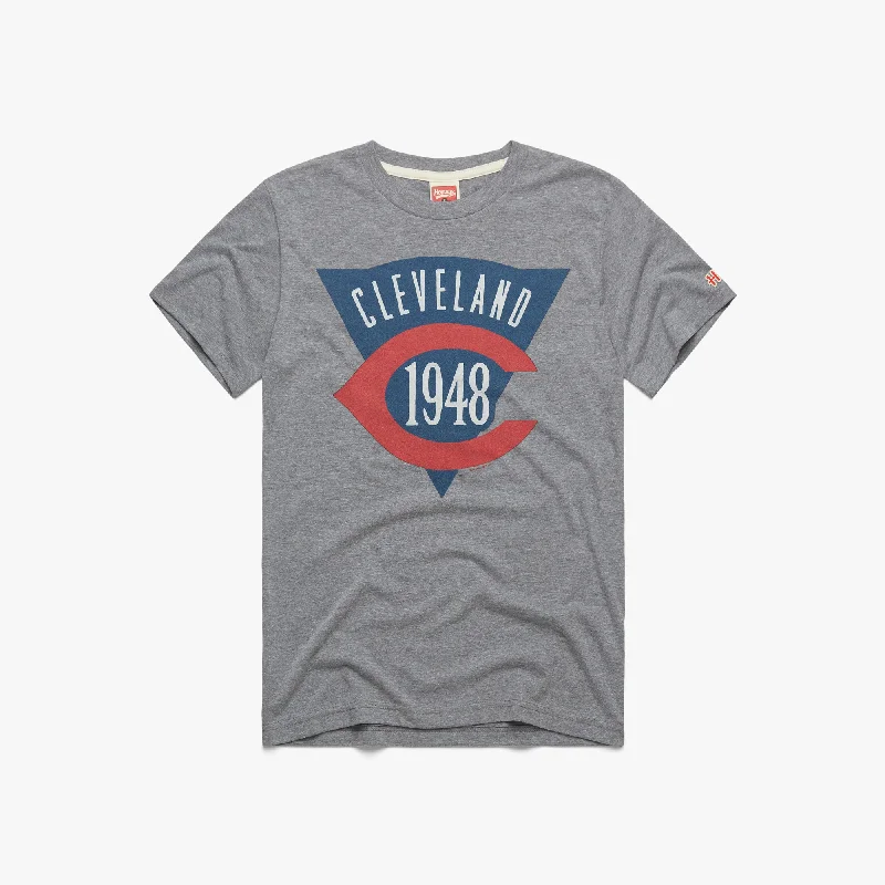 Warm Men's Fleece-Lined TopsCleveland 1948 Champs