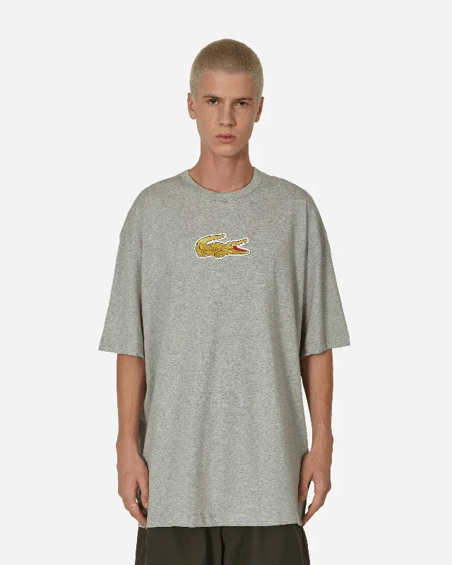 Men's Performance Shirts for SportsLacoste Oversized T-Shirt Grey