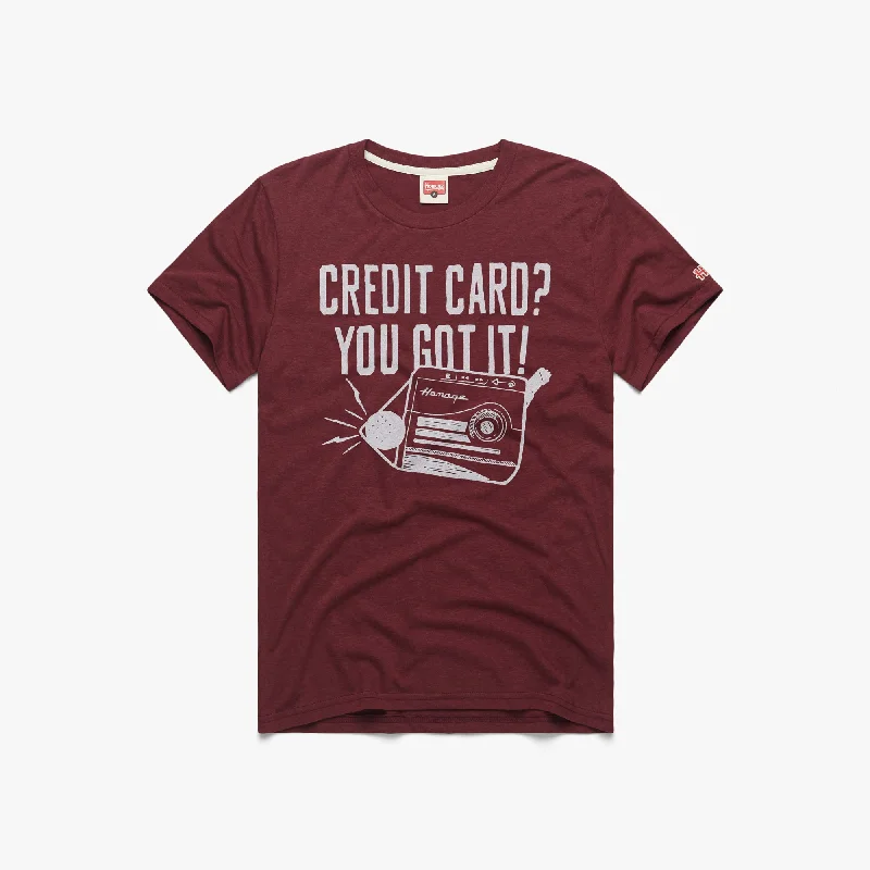 Men's Shirts for CampingCredit Card? You Got It!