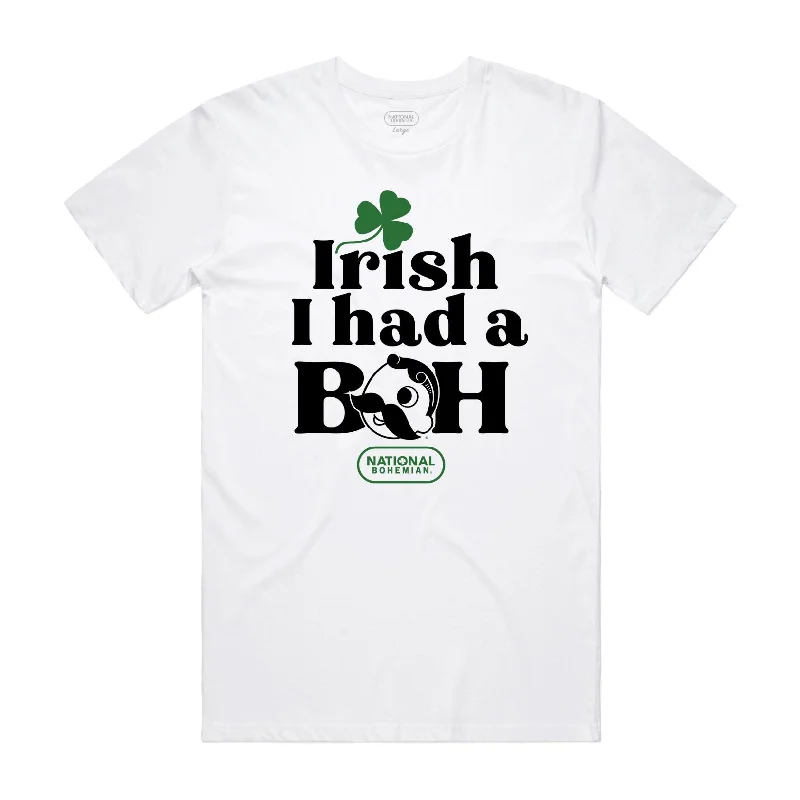 Men's Shirts with UV ProtectionIRISH I HAD A BOH TEE