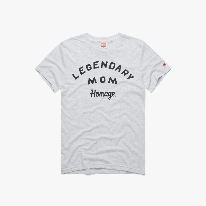 Men's Shirts with Surplice HemlinesLegendary Mom