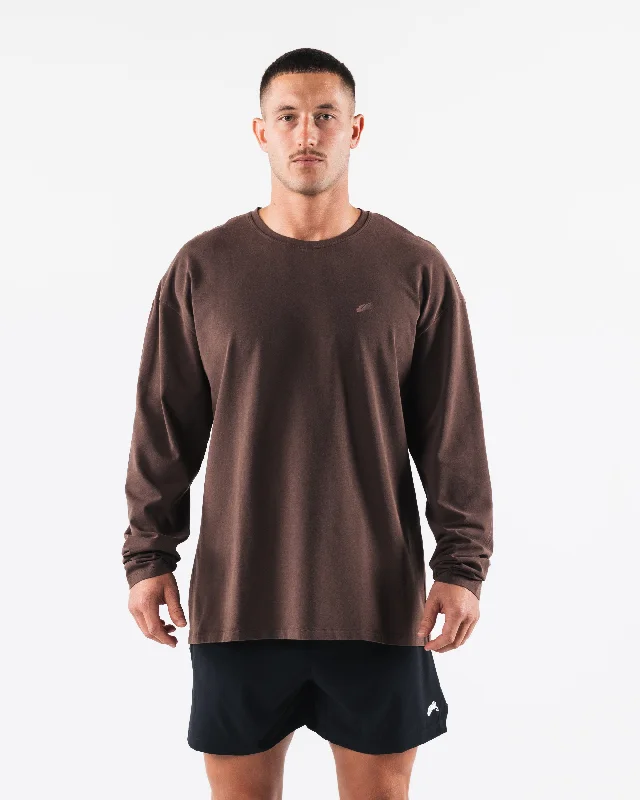 Men's Shirts with Chest PocketsBreathe More LS Tee - Cashmere