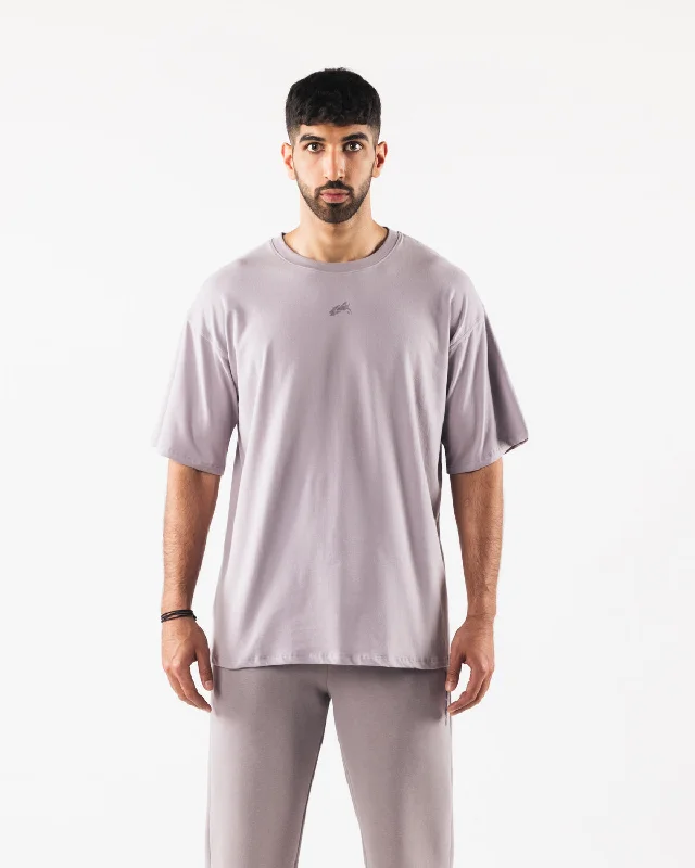 Men's Shirts with Elastic WaistbandsAligned Tee - Rose Water