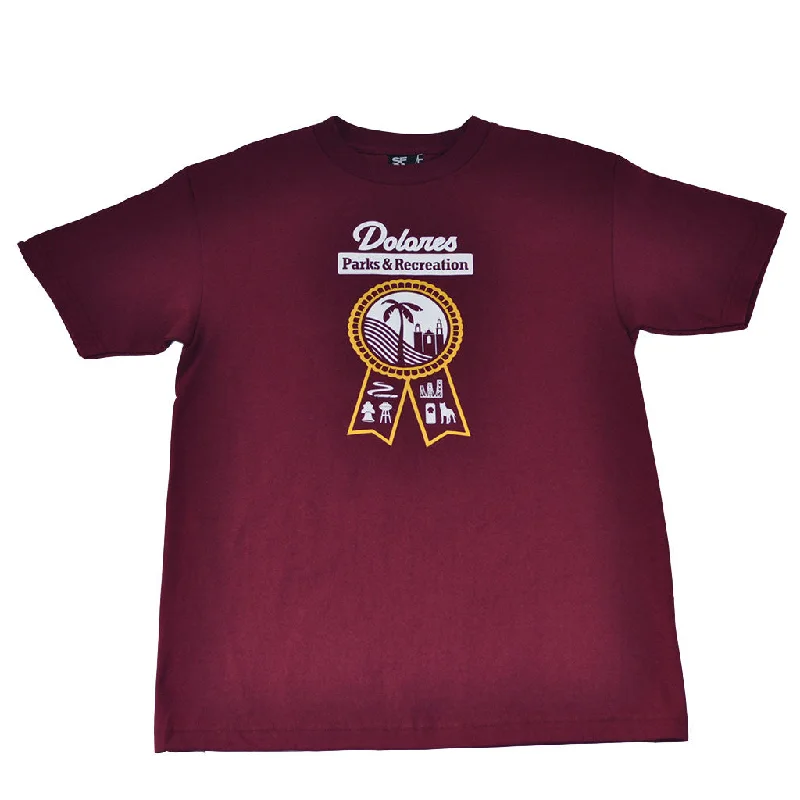 Men's Shirts for HuntingMens SFCA Park & Rec T-Shirt Burgundy