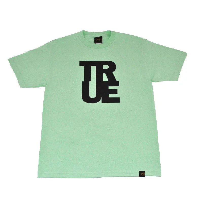 Men's Shirts with Short PlacketsMens True Logo T-Shirt Mint