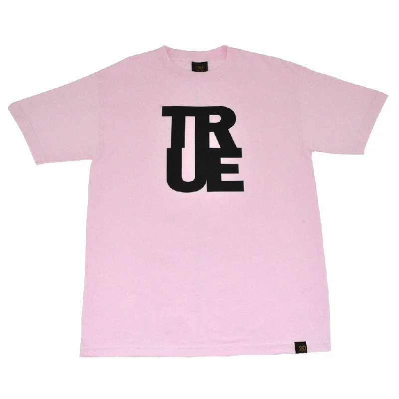 Men's Shirts with Barrel CuffsMens True Logo T-Shirt Pink