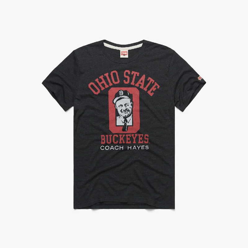 Men's Shirts with Adjustable CuffsOhio State Buckeyes Coach Hayes