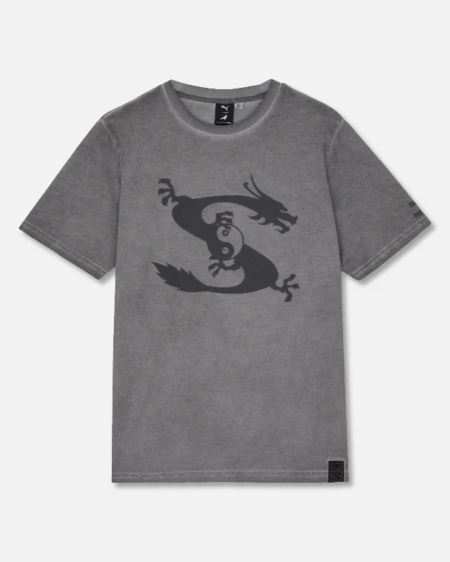 Men's Shirts with Button-Down PocketsPuma x Staple Washed Tee Year Of The Dragon