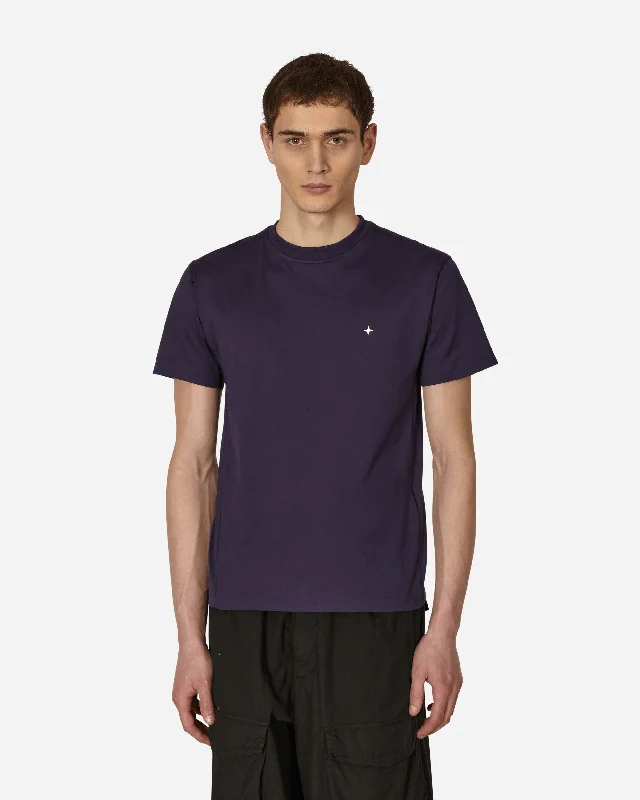 Men's Shirts with Adjustable CuffsStellina Garment Dyed T-Shirt Purple