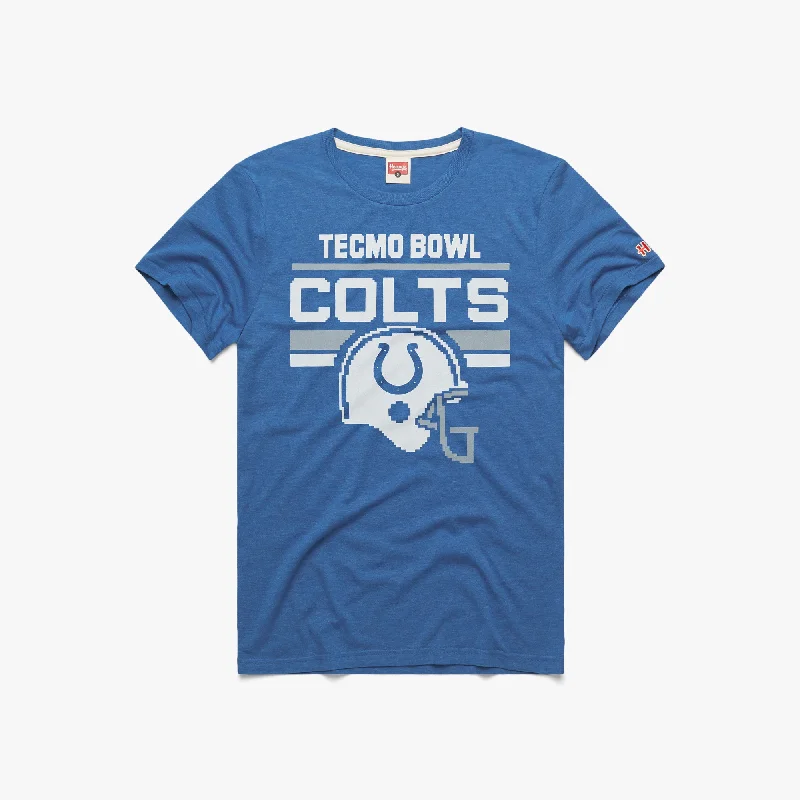 Comfortable Men's Polo ShirtsTecmo Bowl Indianapolis Colts