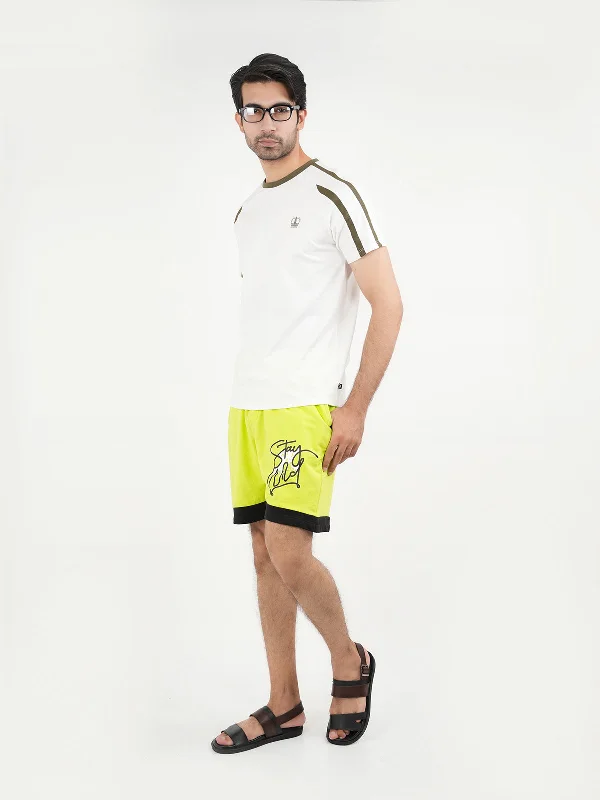 Men's Pants with Water-Resistant Fabric"AMBERTO" Casual Summer Shorts