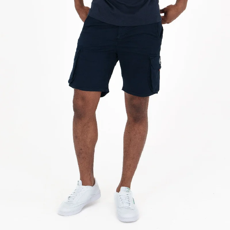 Men's Pants with Reflective Stripes for SafetyBunker Shorts Navy