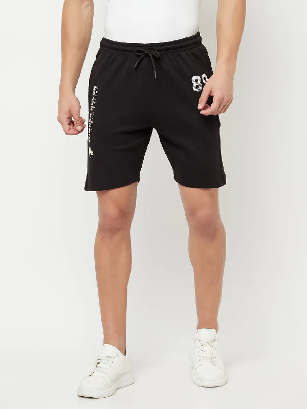 Men's Running Pants for ExerciseMen's Black Bermuda