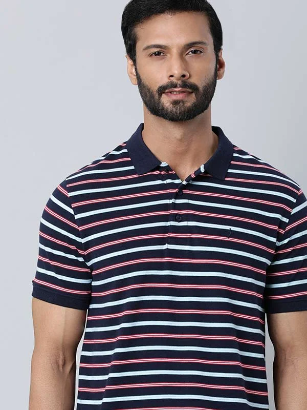 Men's Shirts with Plaid PatternsMen Striped Polo T-Shirt