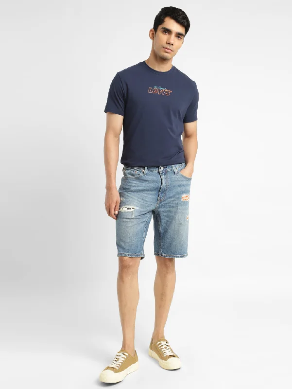 Men's Pants with Button-CuffsMen's Regular Fit Shorts