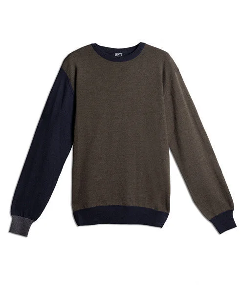 Men's Sweaters with Roll-Neck DesignsDiver Merino Moss