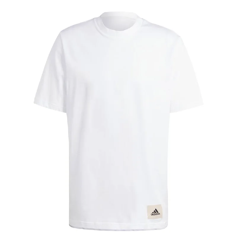 Men's Shirts with Hidden Pocketsadidas - Men's Lounge Short Sleeve T-Shirt (IM0491)