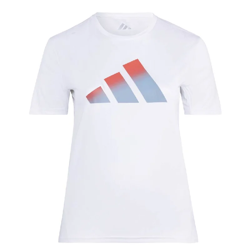 Men's Shirts with Chest Pocketsadidas - Men's Run Icons 3 Bar T-Shirt (HR3244)