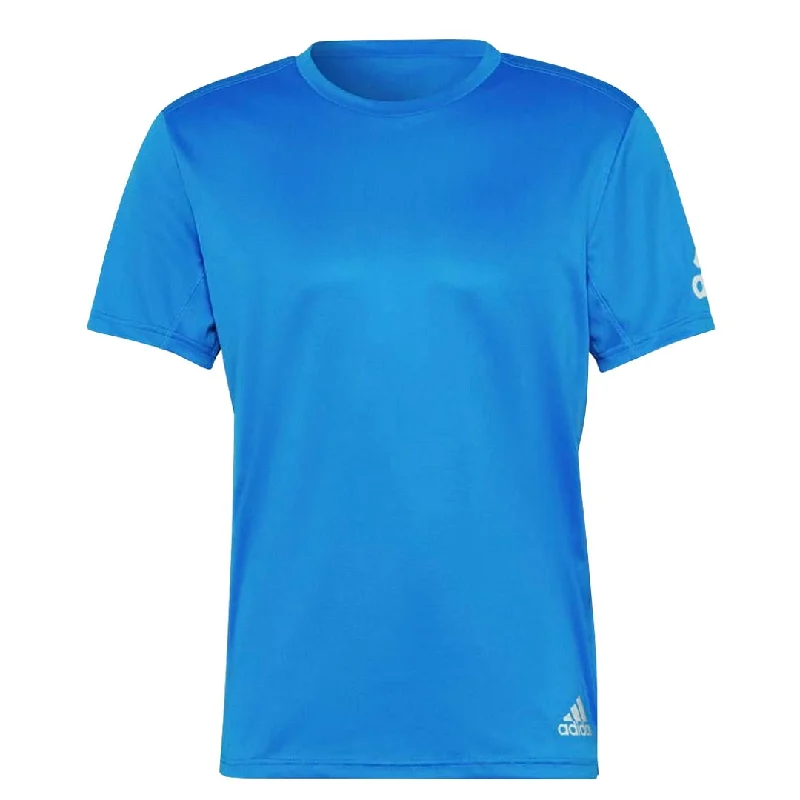 Layered Men's Vestsadidas - Men's Run It Short Sleeve T-Shirt (HB7473)