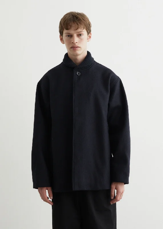 Men's Coats without LiningAtlas Wool Melton Jacket