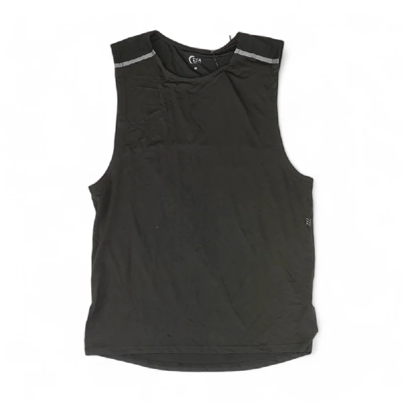 Men's Shirts for CampingBlack Solid Tank