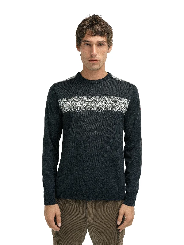 Chic Men's Cashmere SweatersDale of Norway - Stenberg Men's Sweater - Dark Charcoal