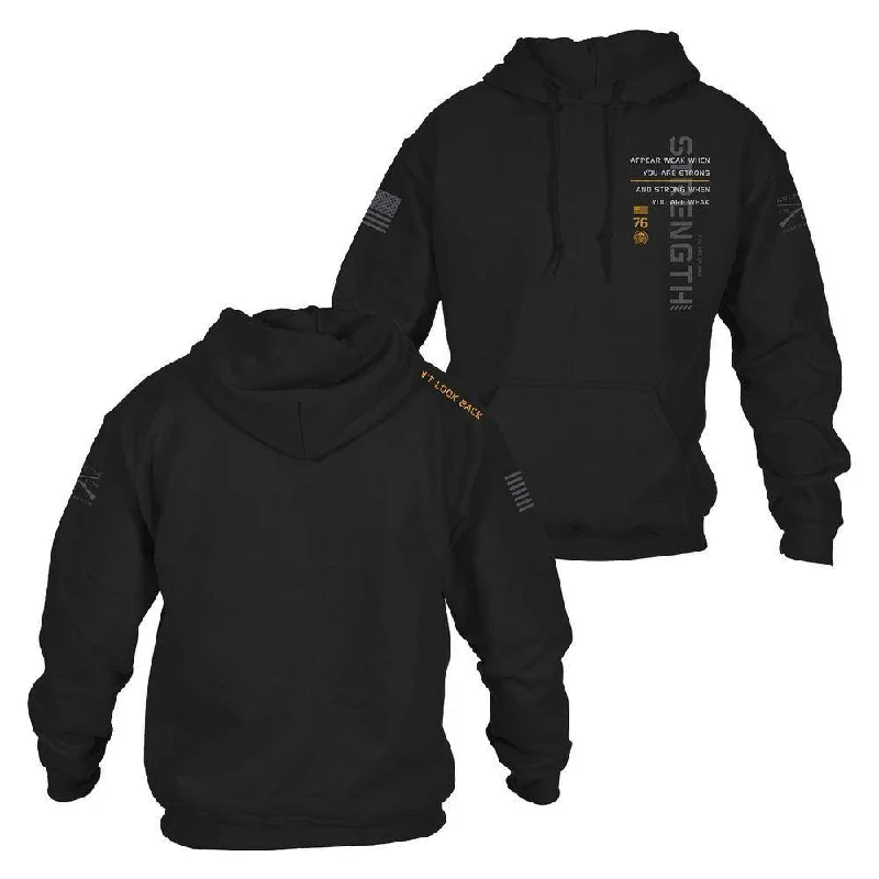 Men's Hoodies with Pass-Through PocketsDon't Look Back Hoodie - Black