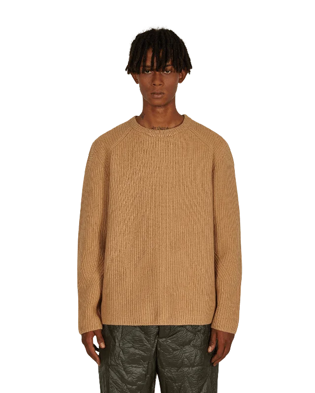 Men's Sweaters with Straight-Cut ShapesTask Crewneck Sweater Brown