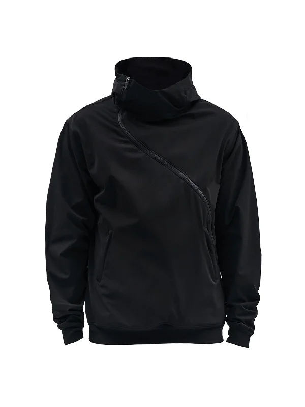 Men's Hoodies with Button-Down Pocketsgurutze zipped hoodie schoeller dryskin