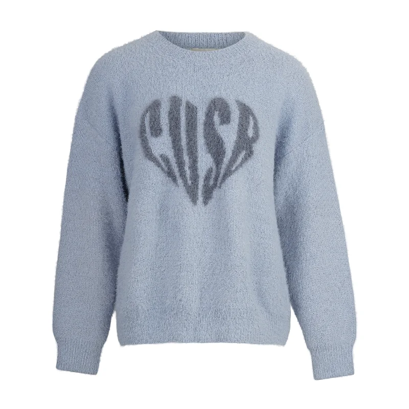 Striped Men's SweatersHEART MOHAIR BABYBLUE