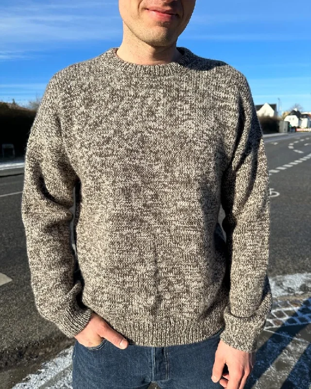 Striped Men's SweatersMelange Sweater Man