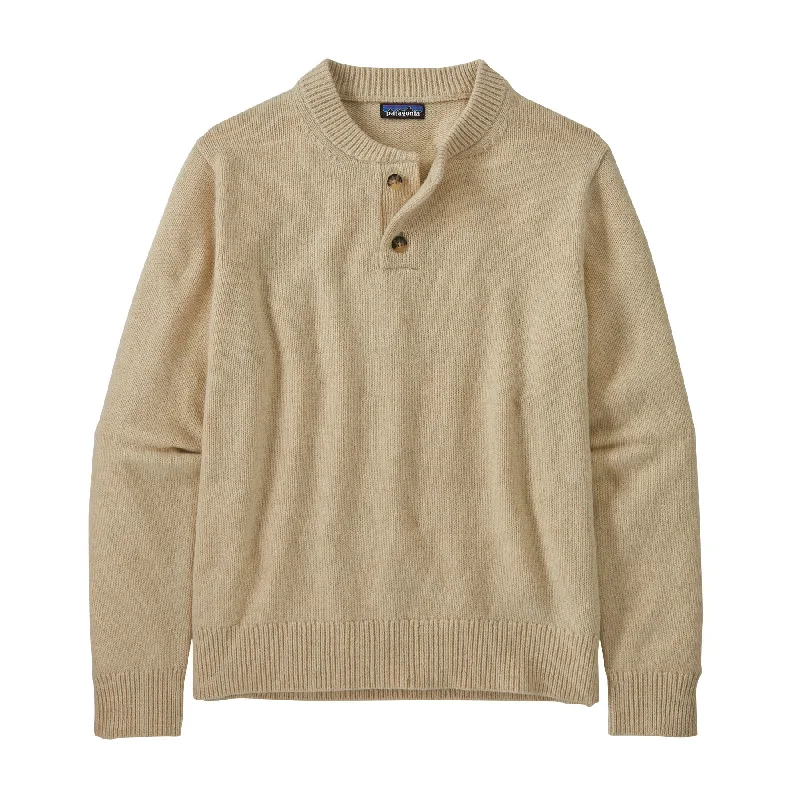 Men's Sweaters with Skinny FitsMen's Recycled Wool-Blend Buttoned Sweater