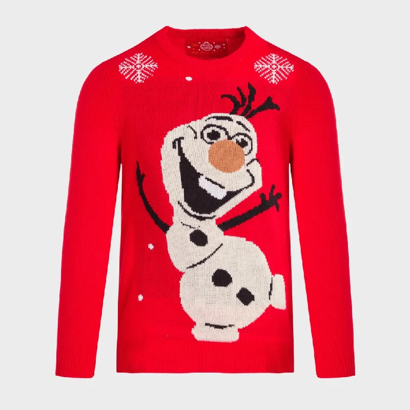 Classic Men's Wool SweatersMen's Snowman Christmas Jumper