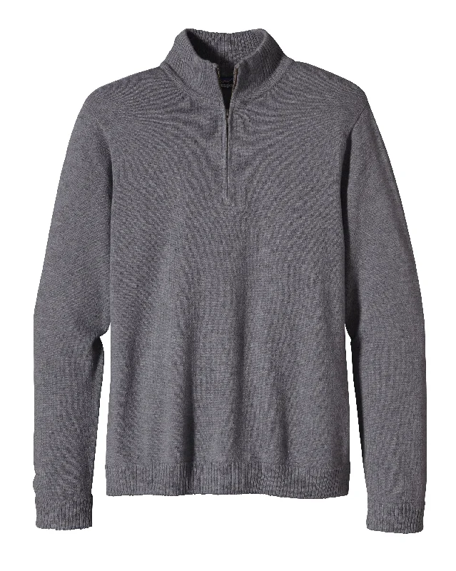 Fitted Men's Slim-Fit SweatersM's Lambswool 1/4-Zip