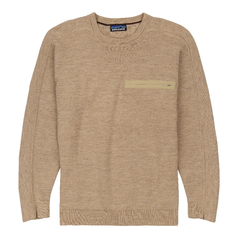 Men's Sweaters with Low-Neck DesignsM's Ridgeway Crew Sweater