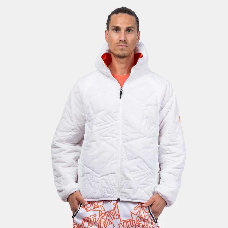 Men's Shirts with Lace-Up HemlinesMTV MEN'S POP PUFF JACKET