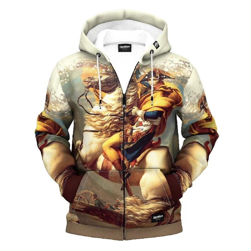 Designer Men's Hoodie JacketsNapo Leon Zip Up Hoodie