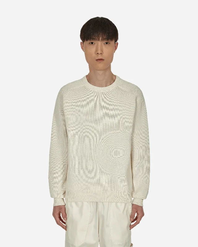 Men's Sweaters with Relaxed FitsCotton Rib Knit Sweater Beige