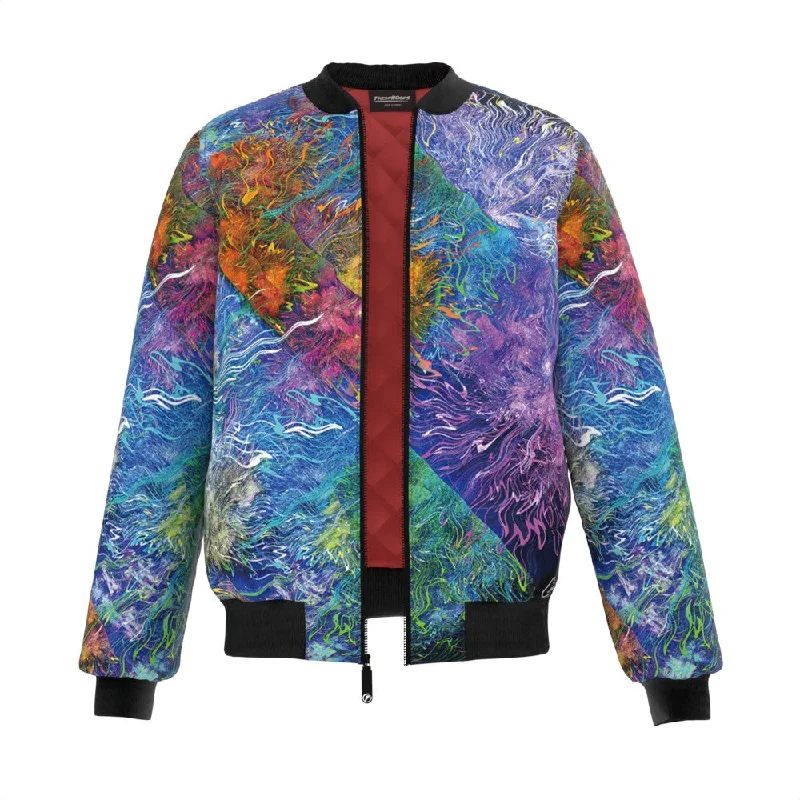 Men's Coats with LiningPacific Paradiseo Bomber Jacket