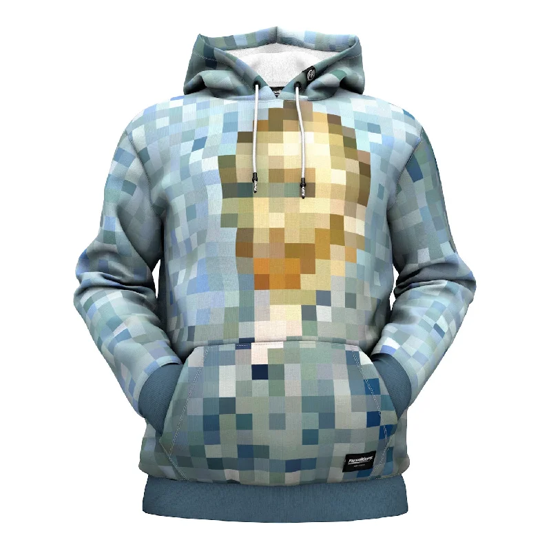 Men's Hoodies for Cold WeatherPixelated Artist Hoodie